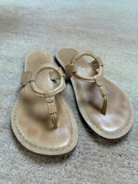 Bernardo Tan Sandals, Size 8